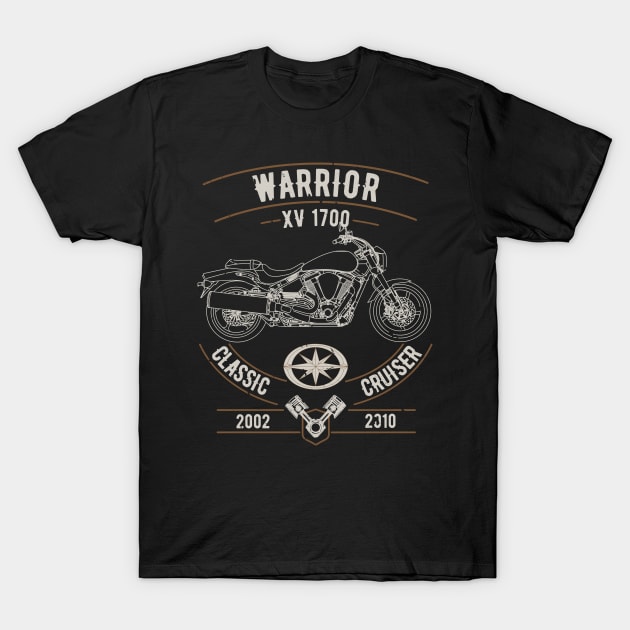 Warrior XV 1700 Old Poster T-Shirt by Wile Beck